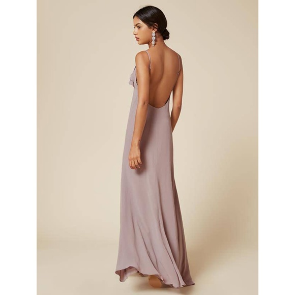 NWT Reformation Gertrude Dress - Waterlily - Picture 6 of 8